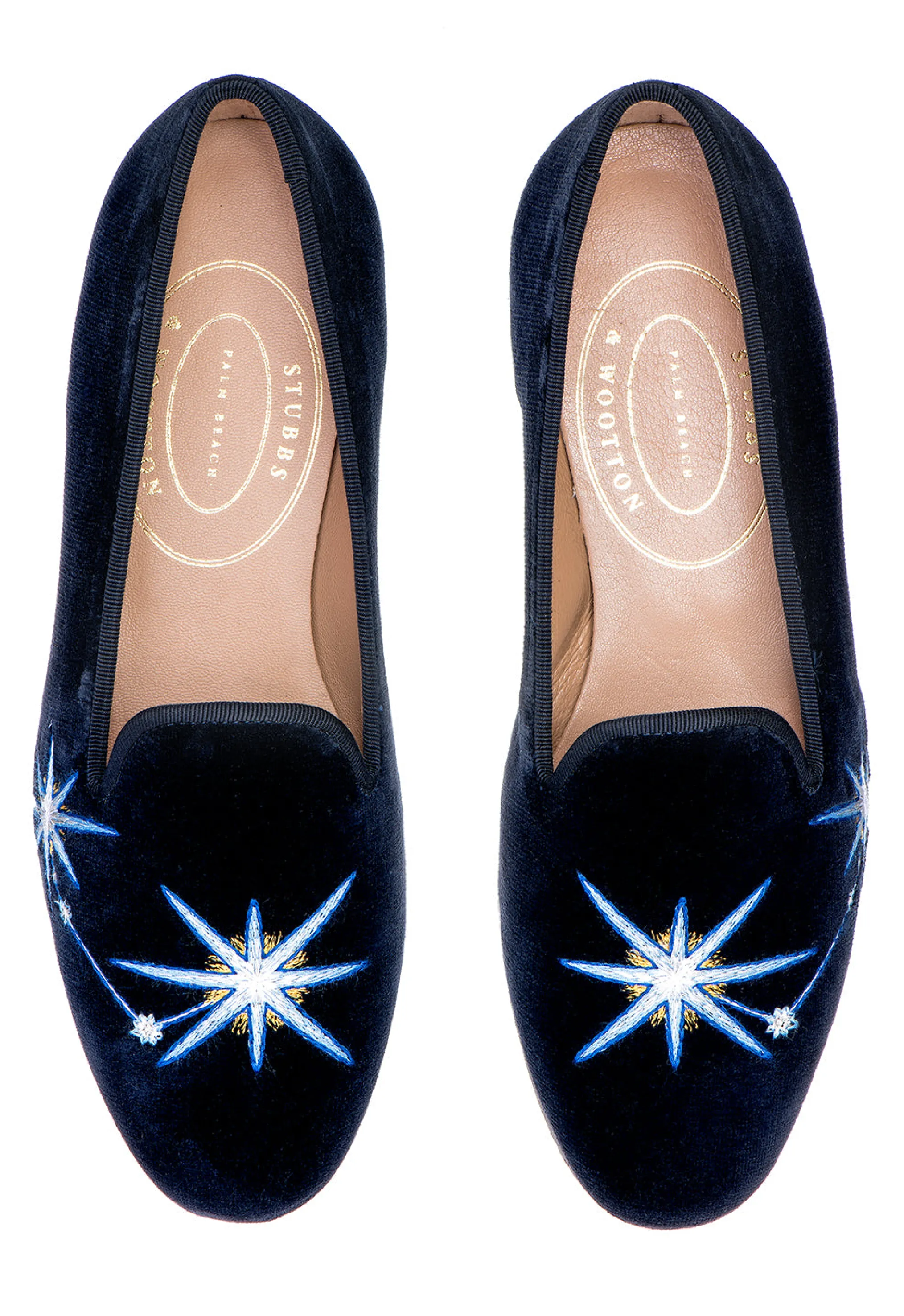 Aries Midnight Velvet Slipper (Men)