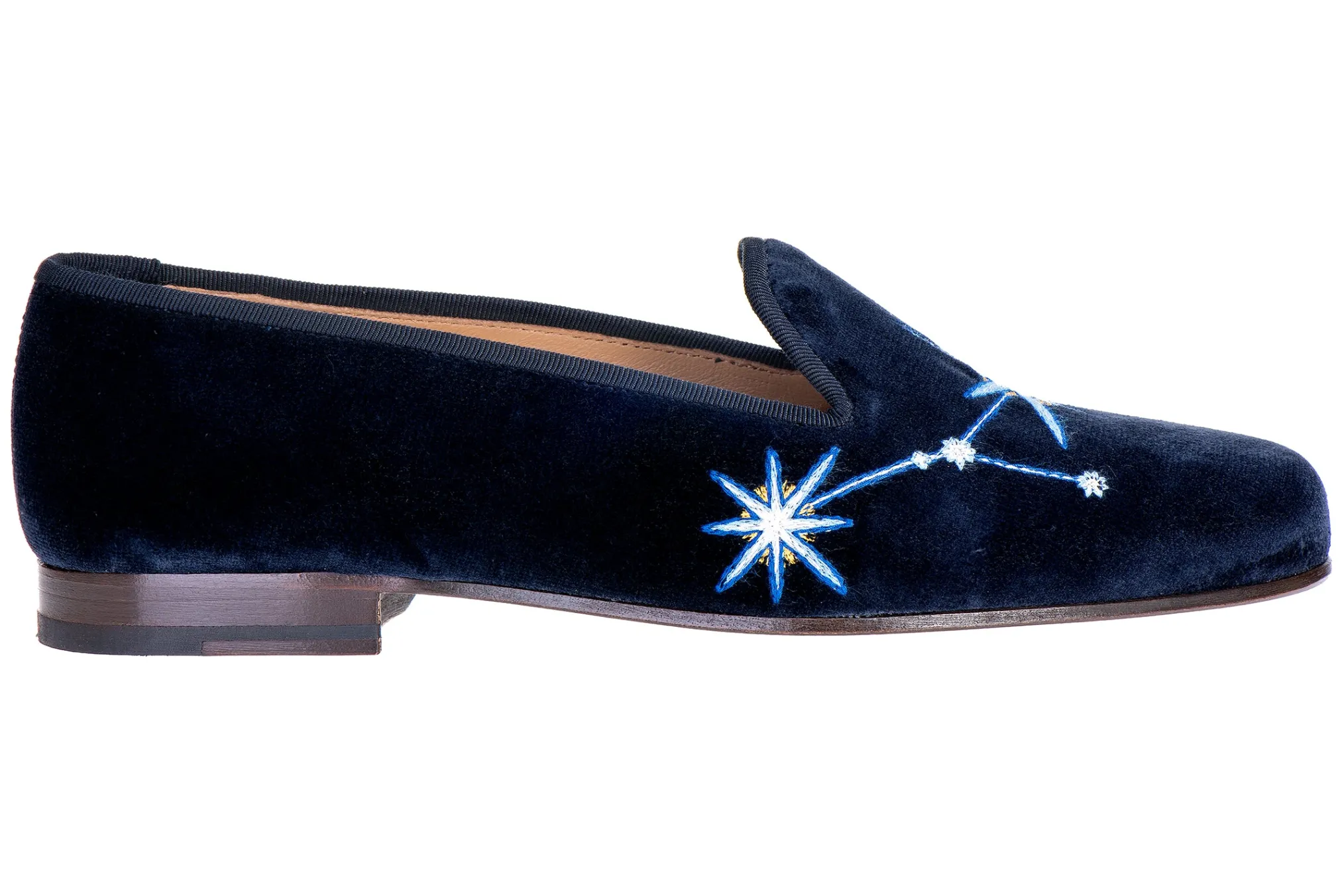 Cancer Midnight Velvet Slipper (Women)