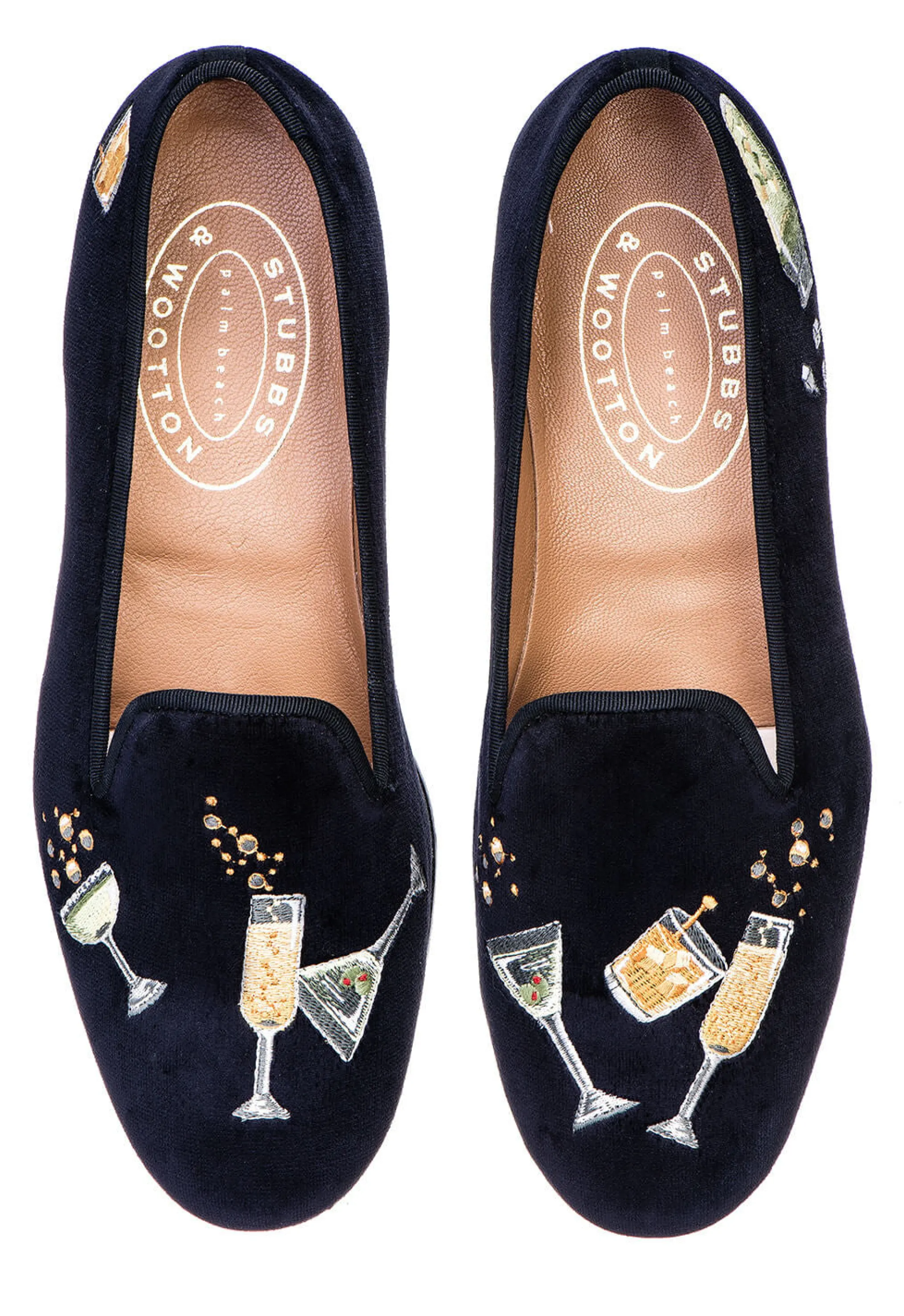 Celebrate Black Velvet Slipper (Women)