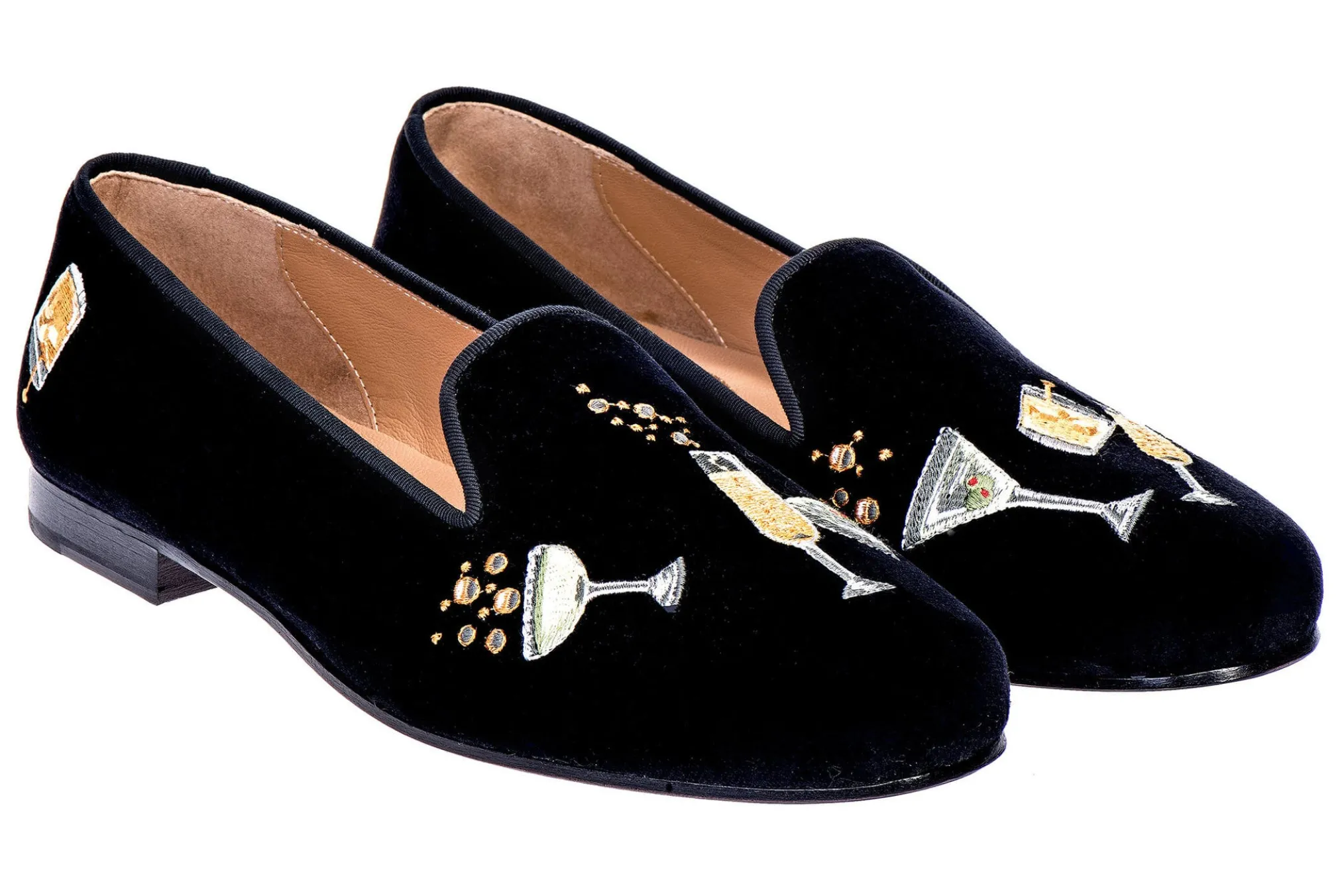 Celebrate Black Velvet Slipper (Men)