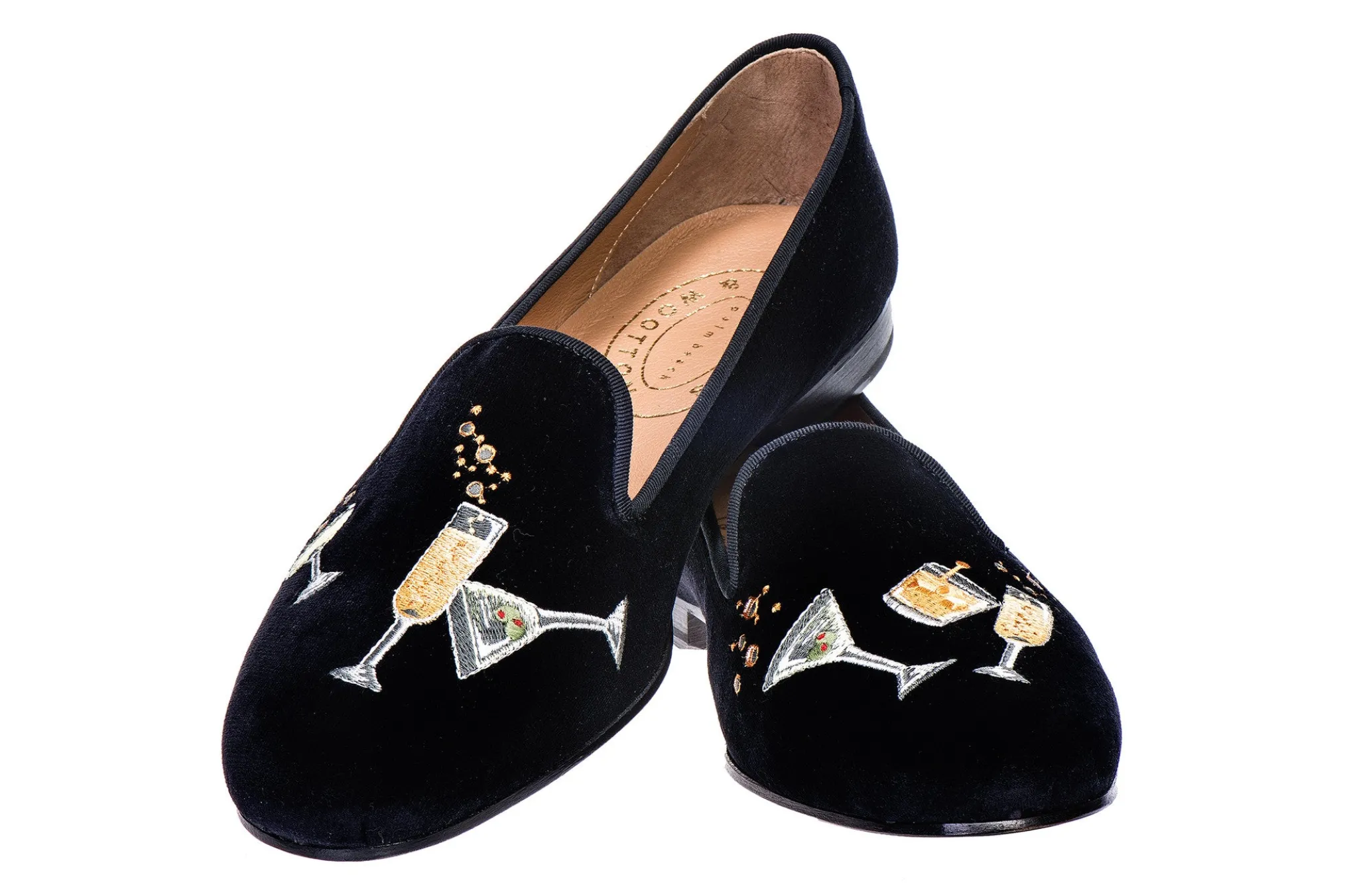 Celebrate Black Velvet Slipper (Men)