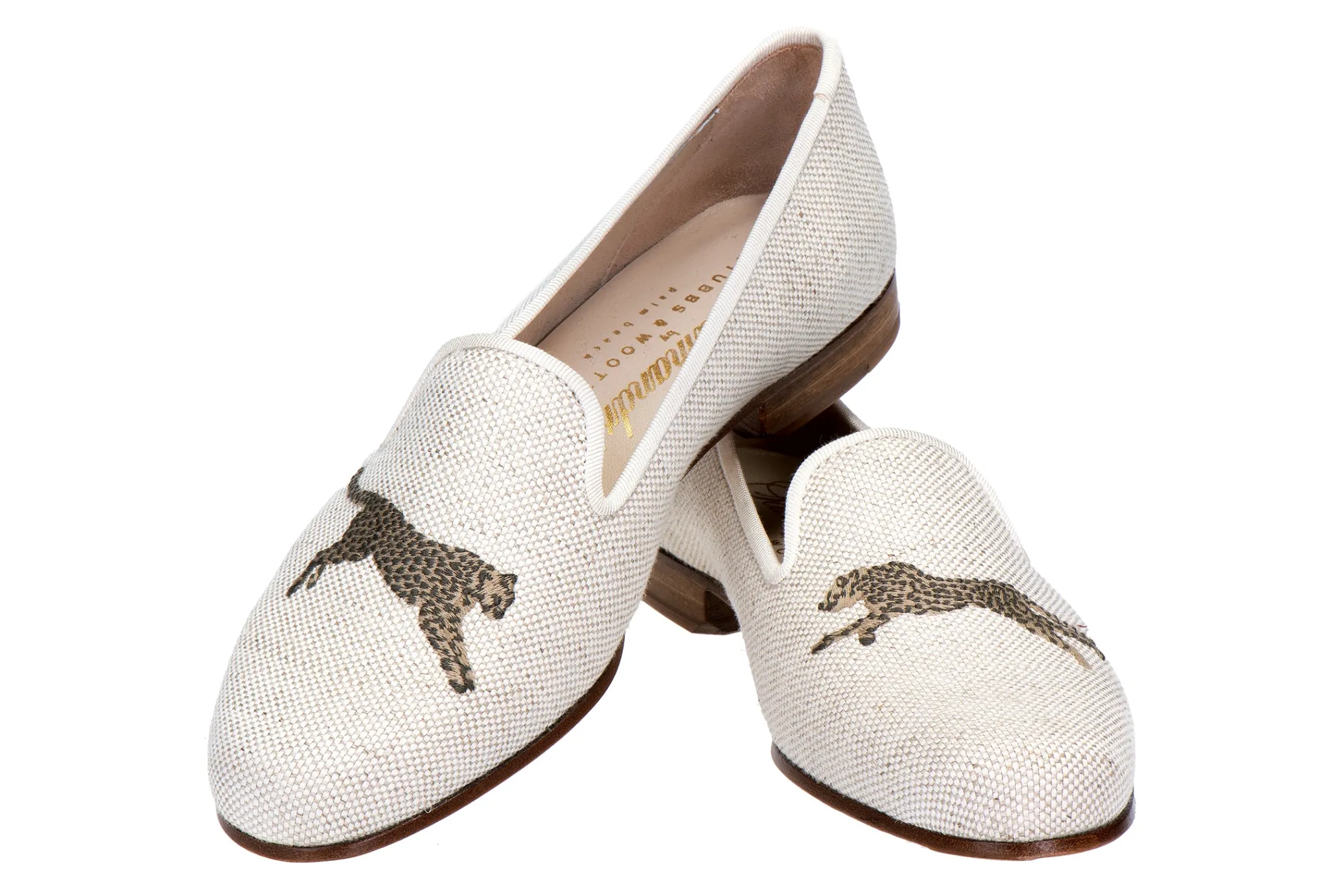 Cheetah Dune Linen Slipper (Women)