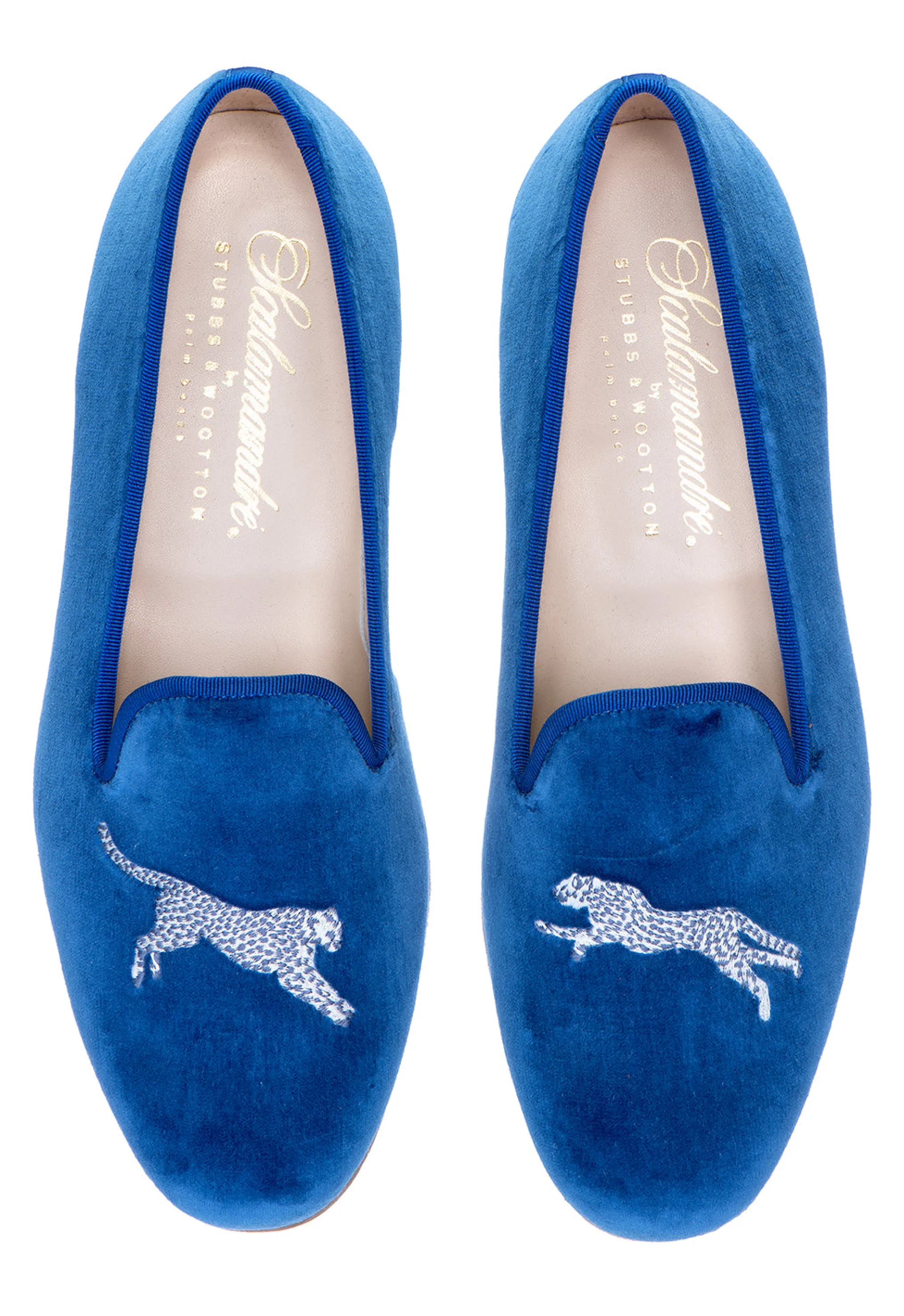 Cheetah Royal Velvet Slipper (Women)