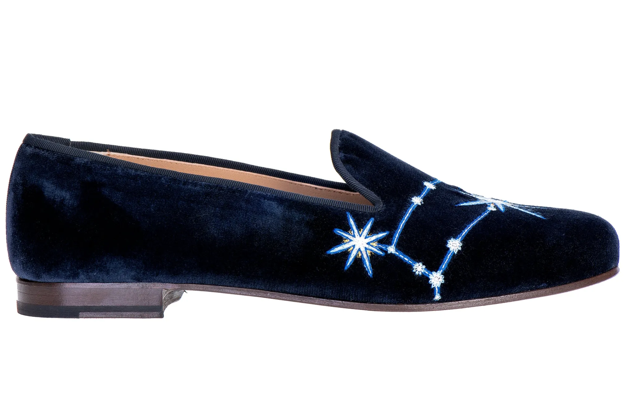 Gemini Midnight Velvet Slipper (Men)