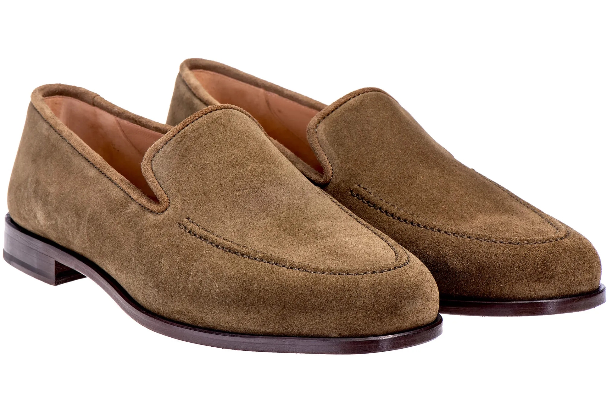 Khaki Loden Suede Venetian (Men)