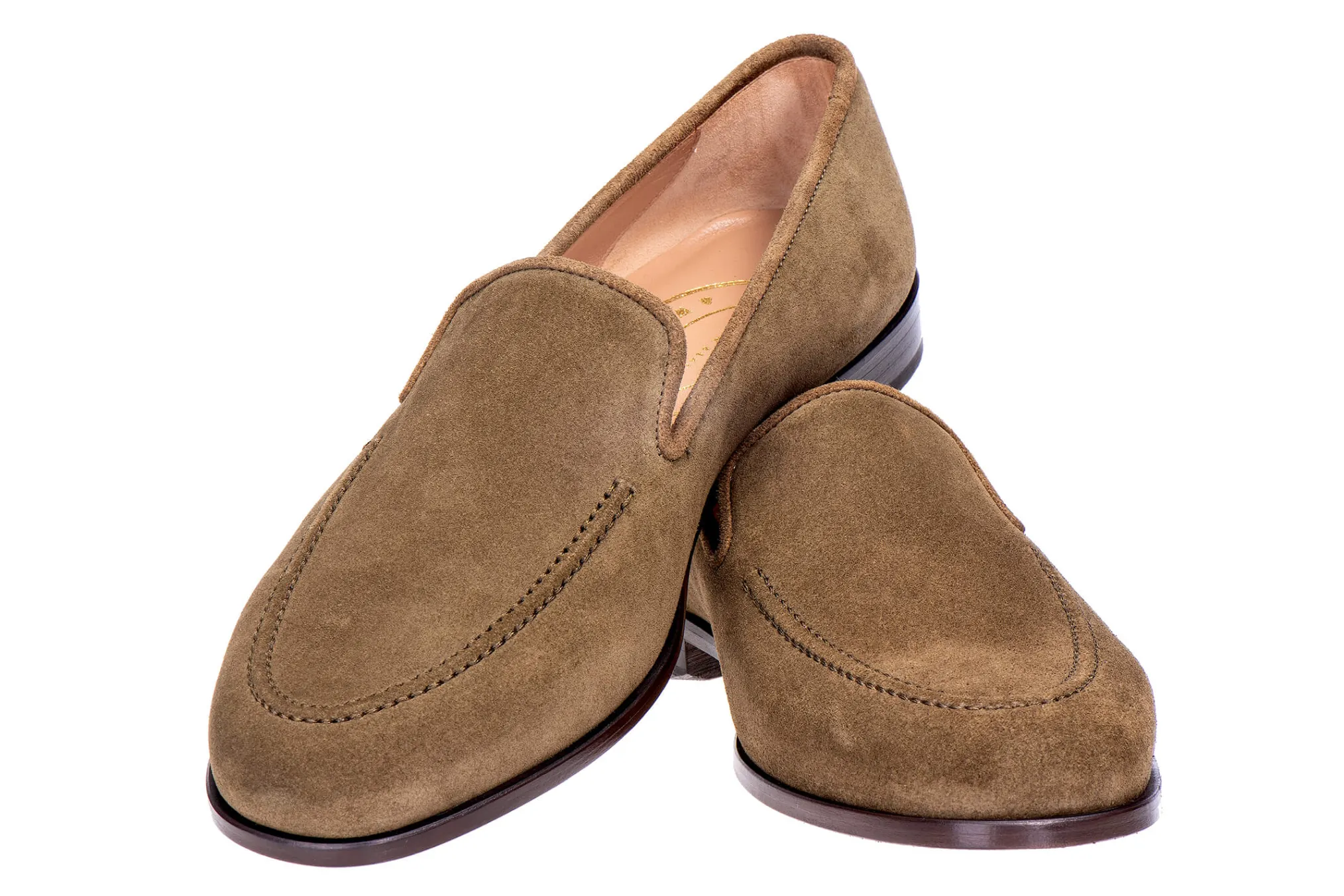 Khaki Loden Suede Venetian (Men)