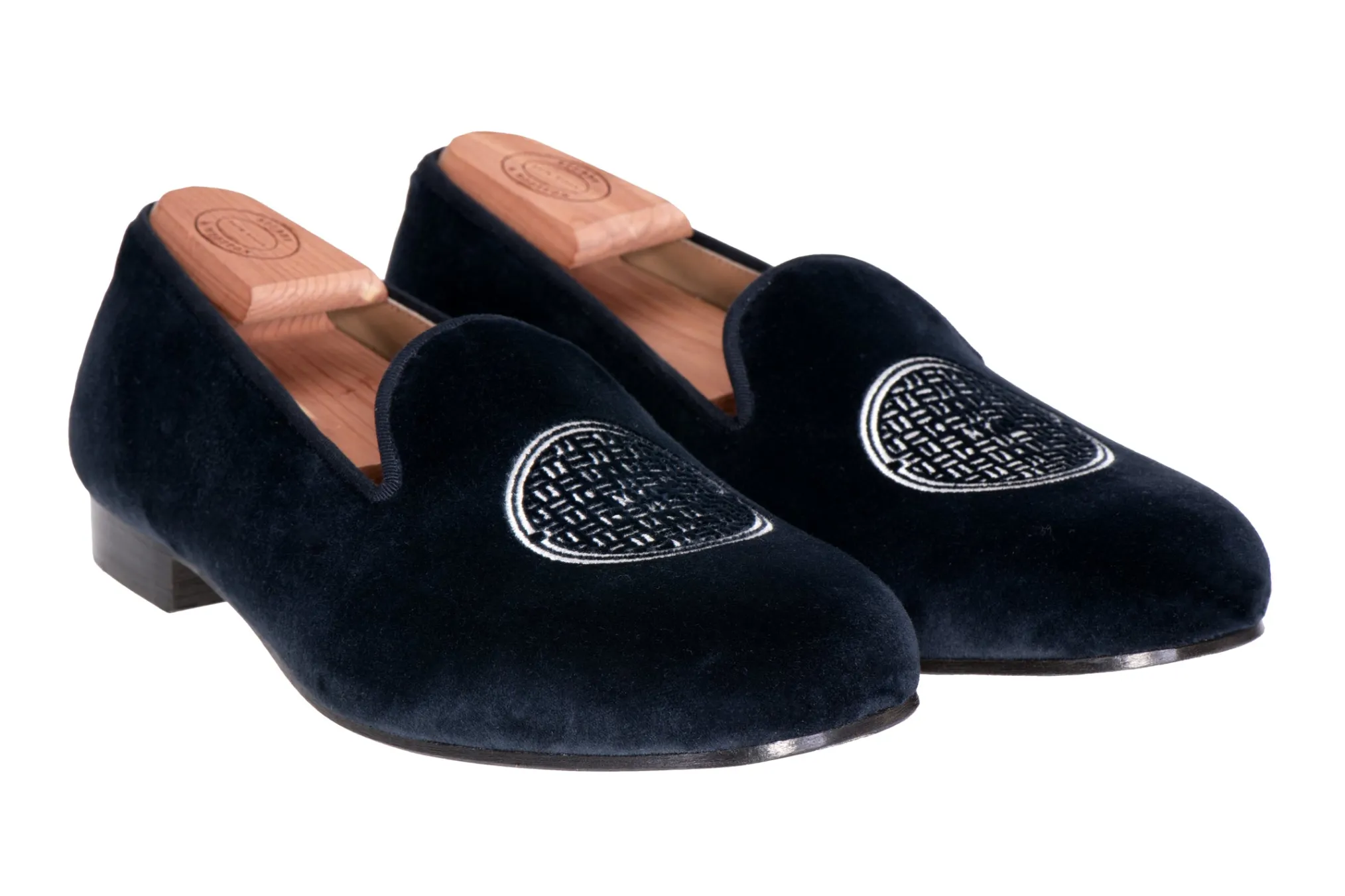 Metropolis Nickel Velvet Slipper (Women)