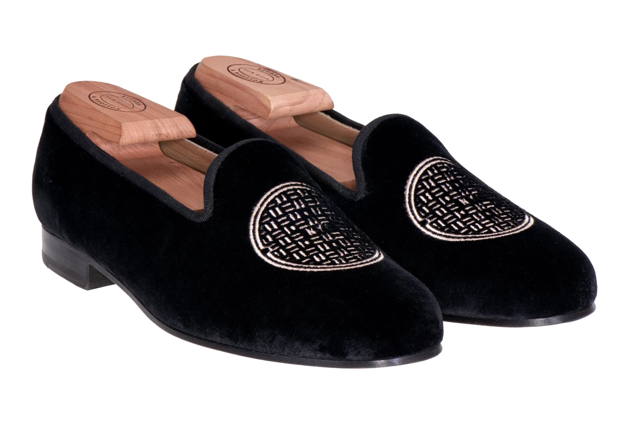 Metropolis Rosegold Velvet Slipper (Women)