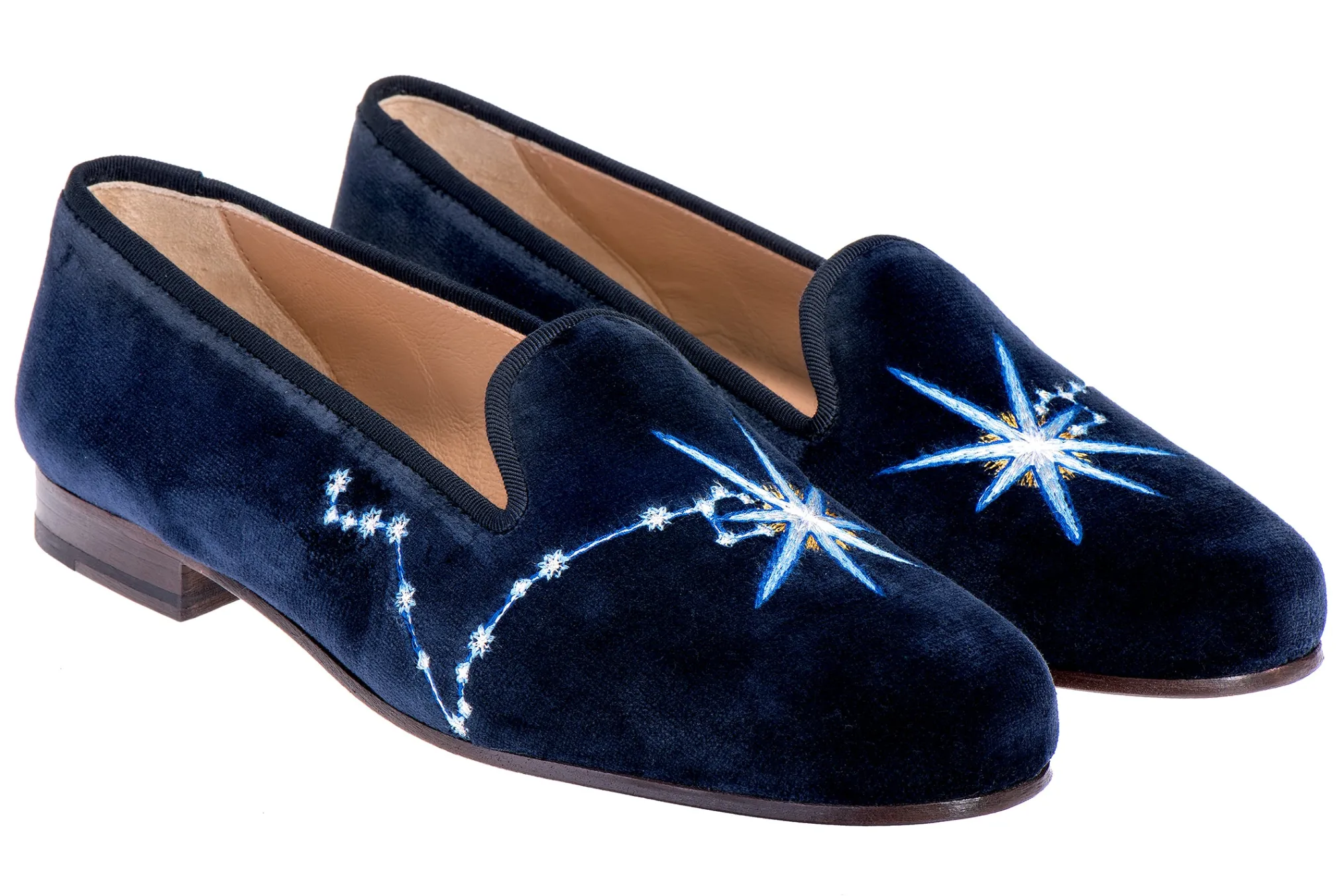 Pisces Midnight Velvet Slipper (Women)