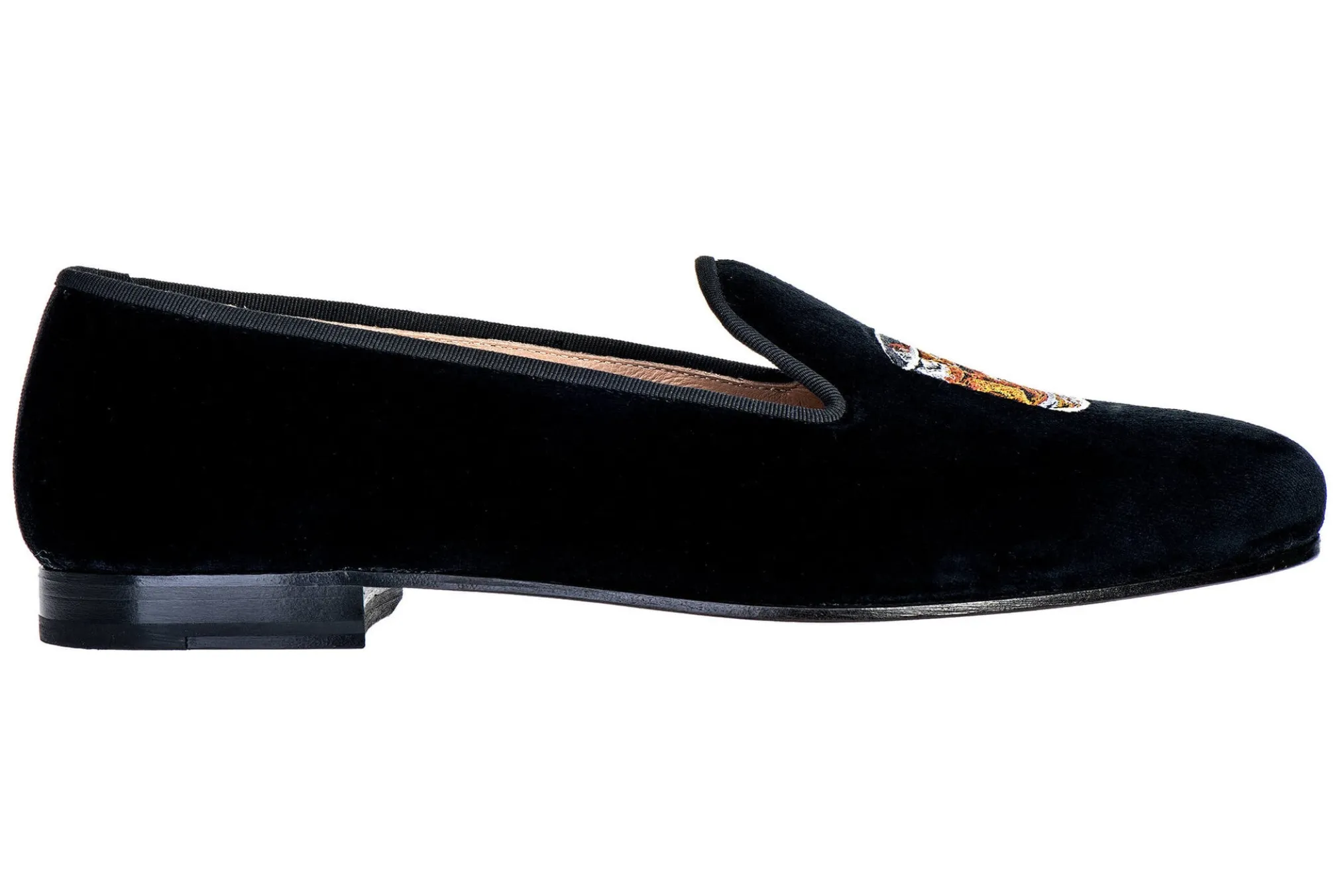Scotch Black Velvet Slipper (Men)