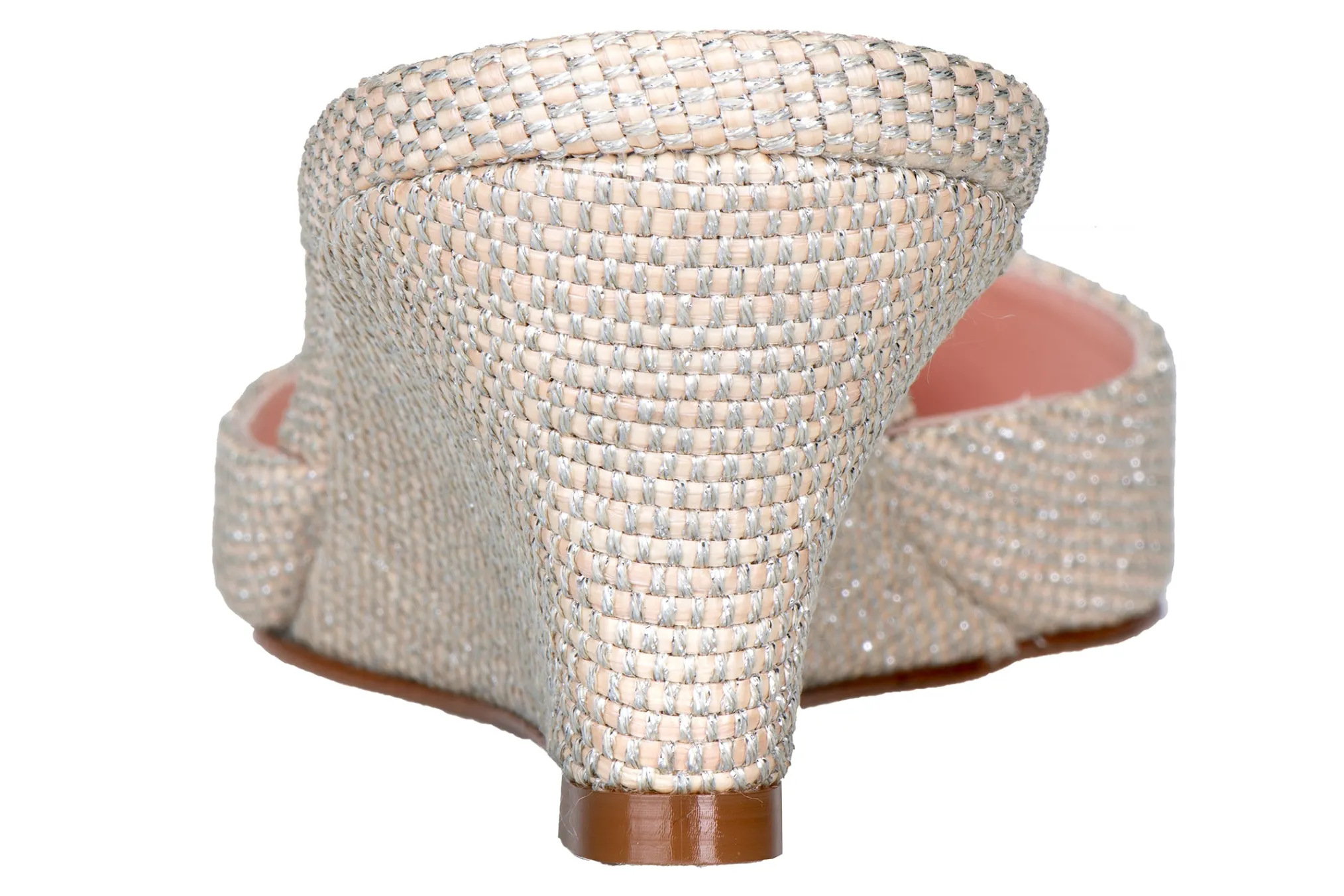 Silver Raffia Corsini