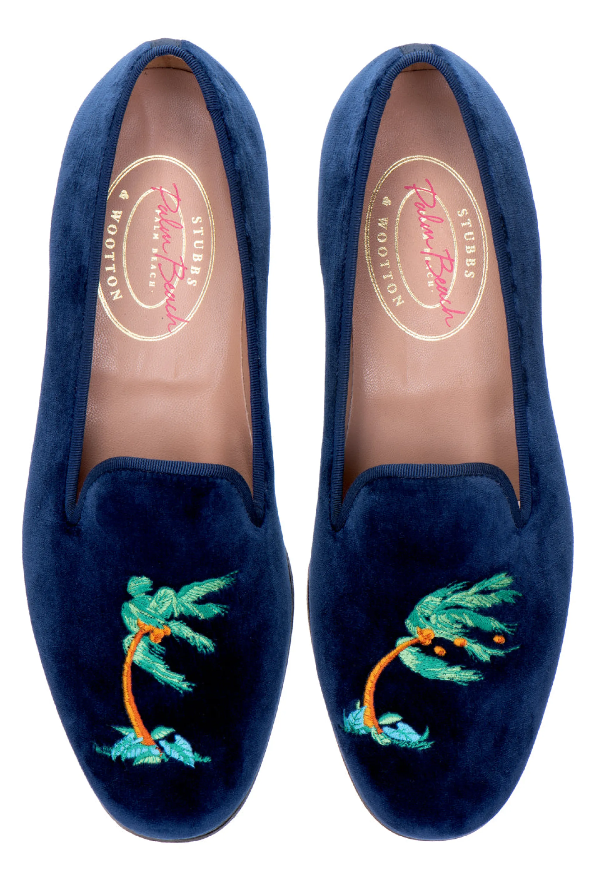 Storm Navy Velvet Slipper (Men)