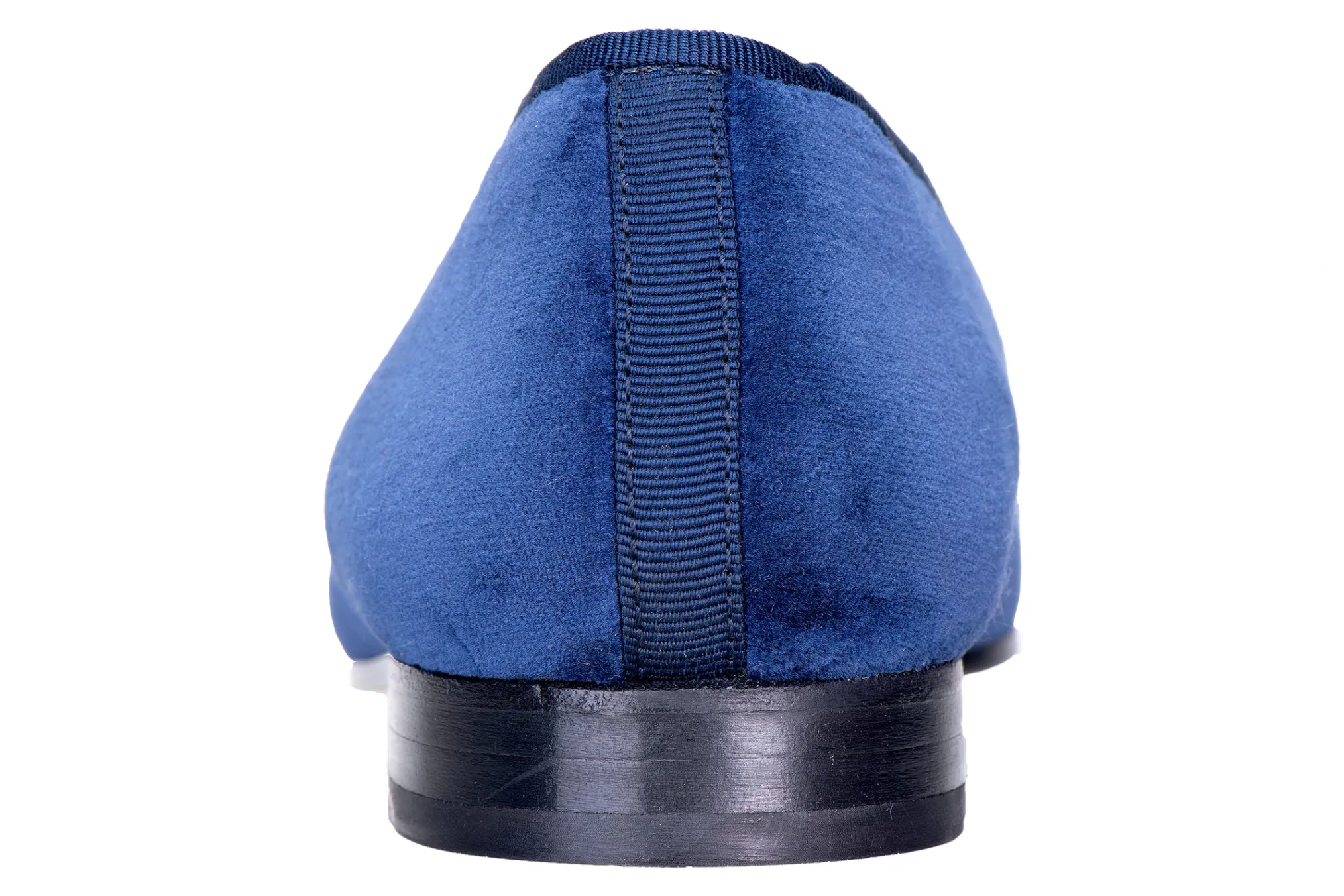 Zebras Navy Velvet Slipper (Women)